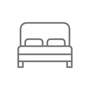 Icona letto matrimoniale